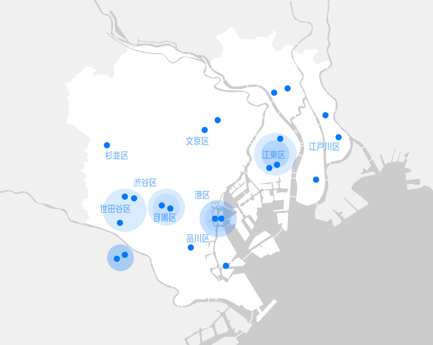 東京エリアの対象ステーション一覧
